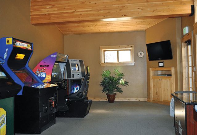 Olympic Village Inn Game Room