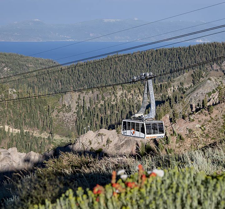 Palisades Tahoe Cable Car Summer 2023