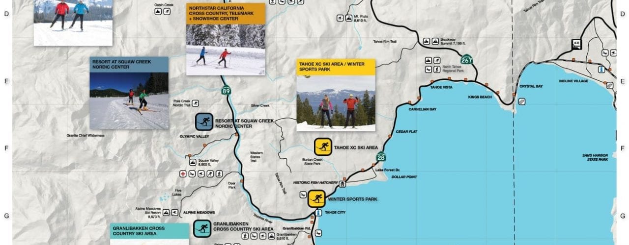 North Lake Tahoe Map North Lake Tahoe Maps Go Tahoe North