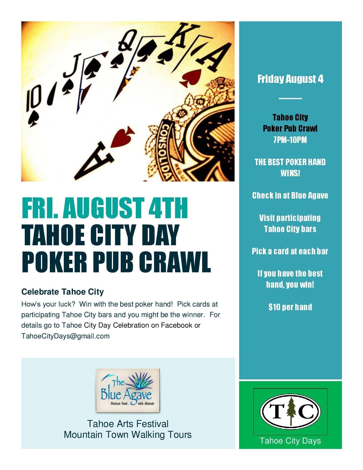 Poker pub crawl