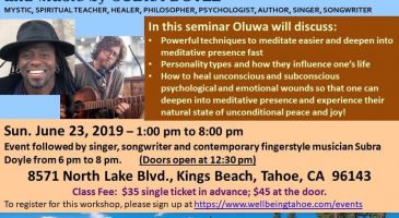 Meditation Retreat followed by Live music!
