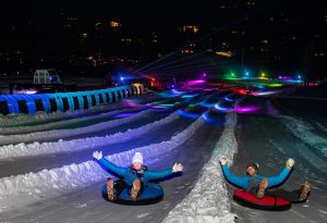 Lake Tahoe events: Disco Tubing with Lights, Laser, and DJs at Palisade...