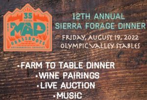 Lake Tahoe events: 12th Annual Sierra Forage Dinner
