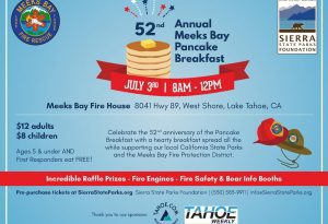 Lake Tahoe events: 52nd Annual Pancake Breakfast