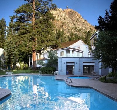 Squaw Valley Lodge Morning Pool