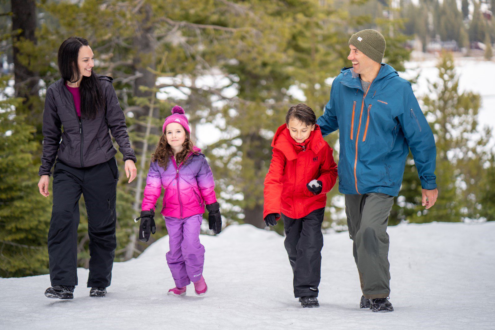 Winter Family Vacation In Lake Tahoe