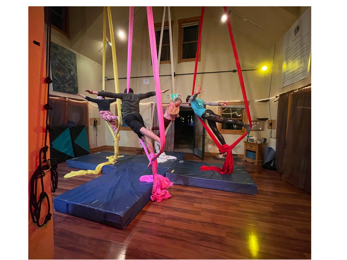 Tahoe Flow Arts: Fitness Aerial Fabrics Drop-in Sundays - Go Tahoe North