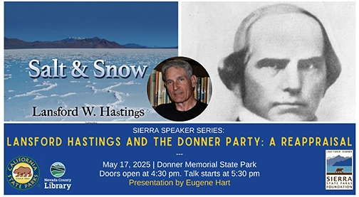 Sierra Speakers Series on the Donner Party