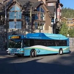 North Lake Tahoe TART bus