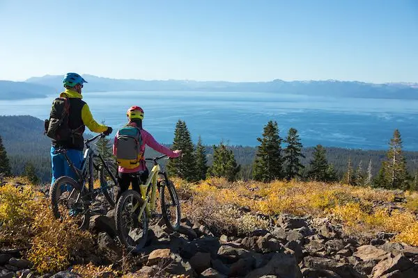 Biking Lake Tahoe